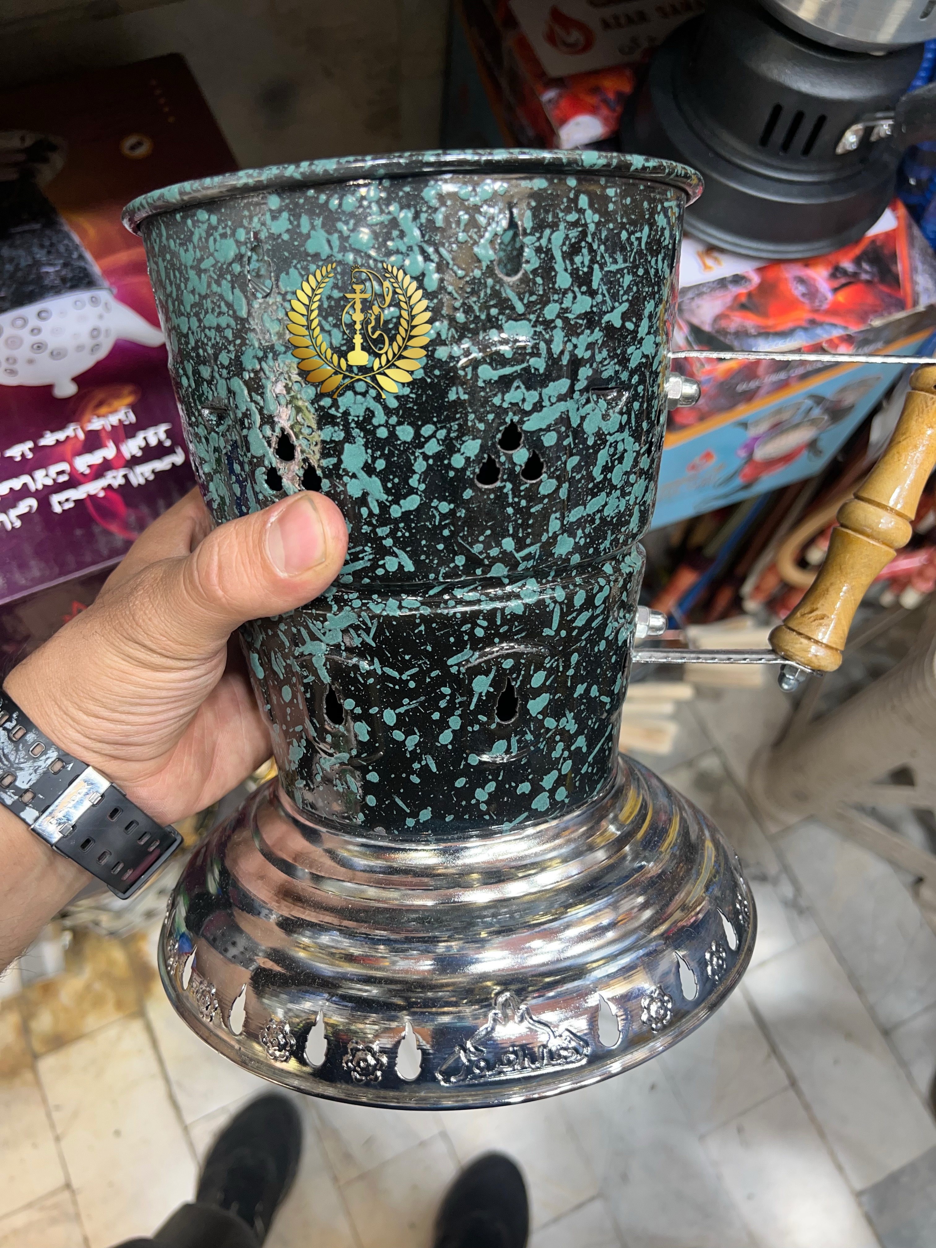 ذغال سرخ کن برقی  مخصوص کافه