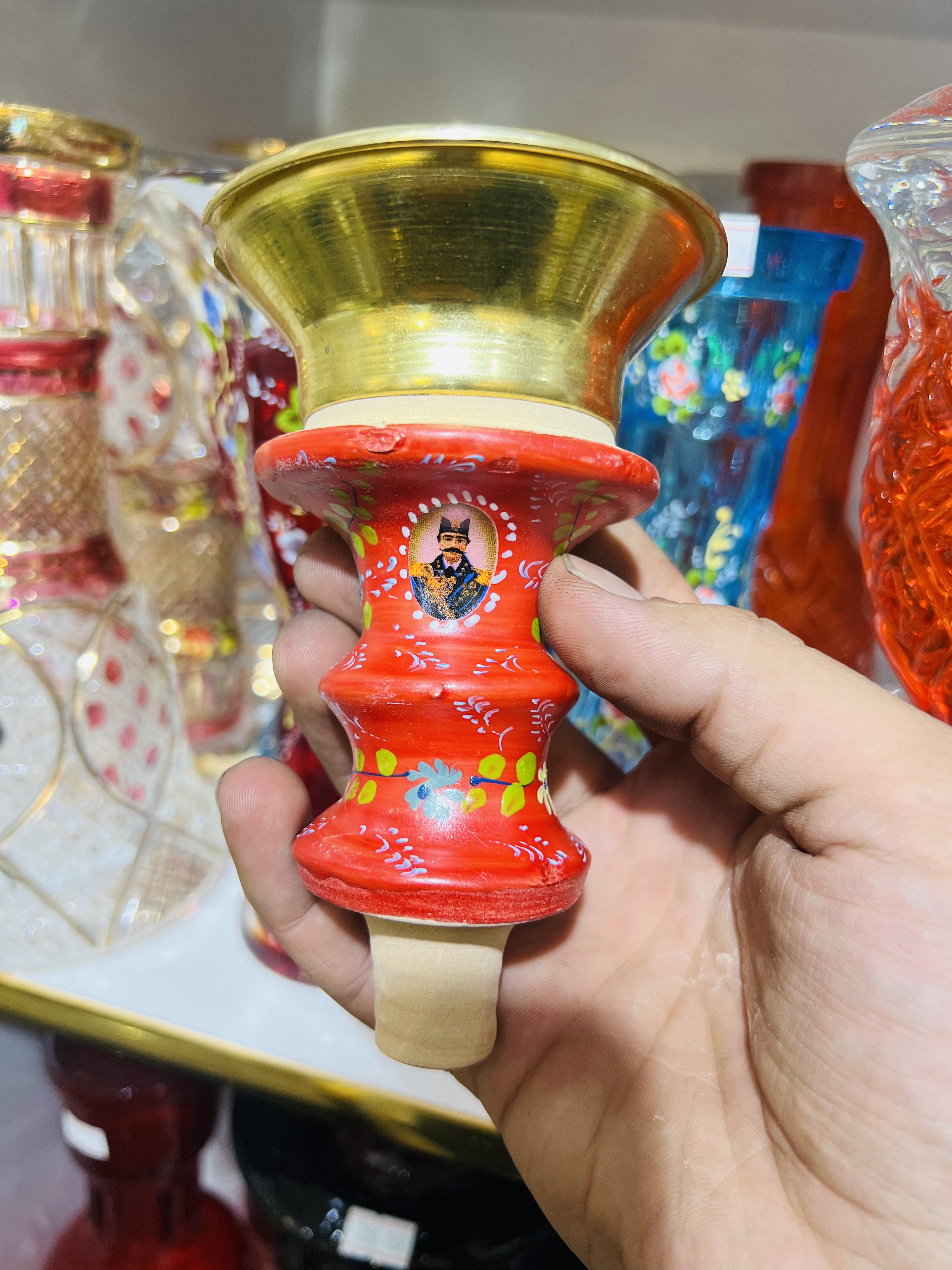 سری سفالی اهن خور تمام نقاشی